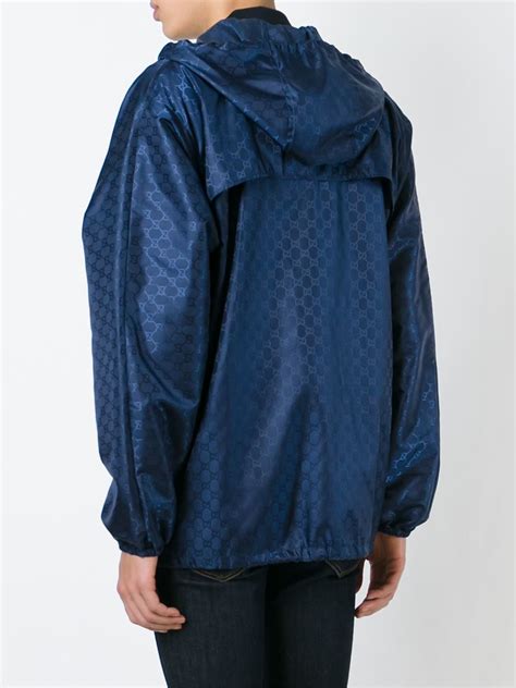 gucci gg jacquard nylon windbreaker|Gucci GG Jacquard Jacket .